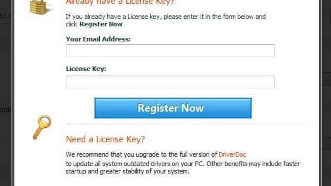 driverdoc registration key